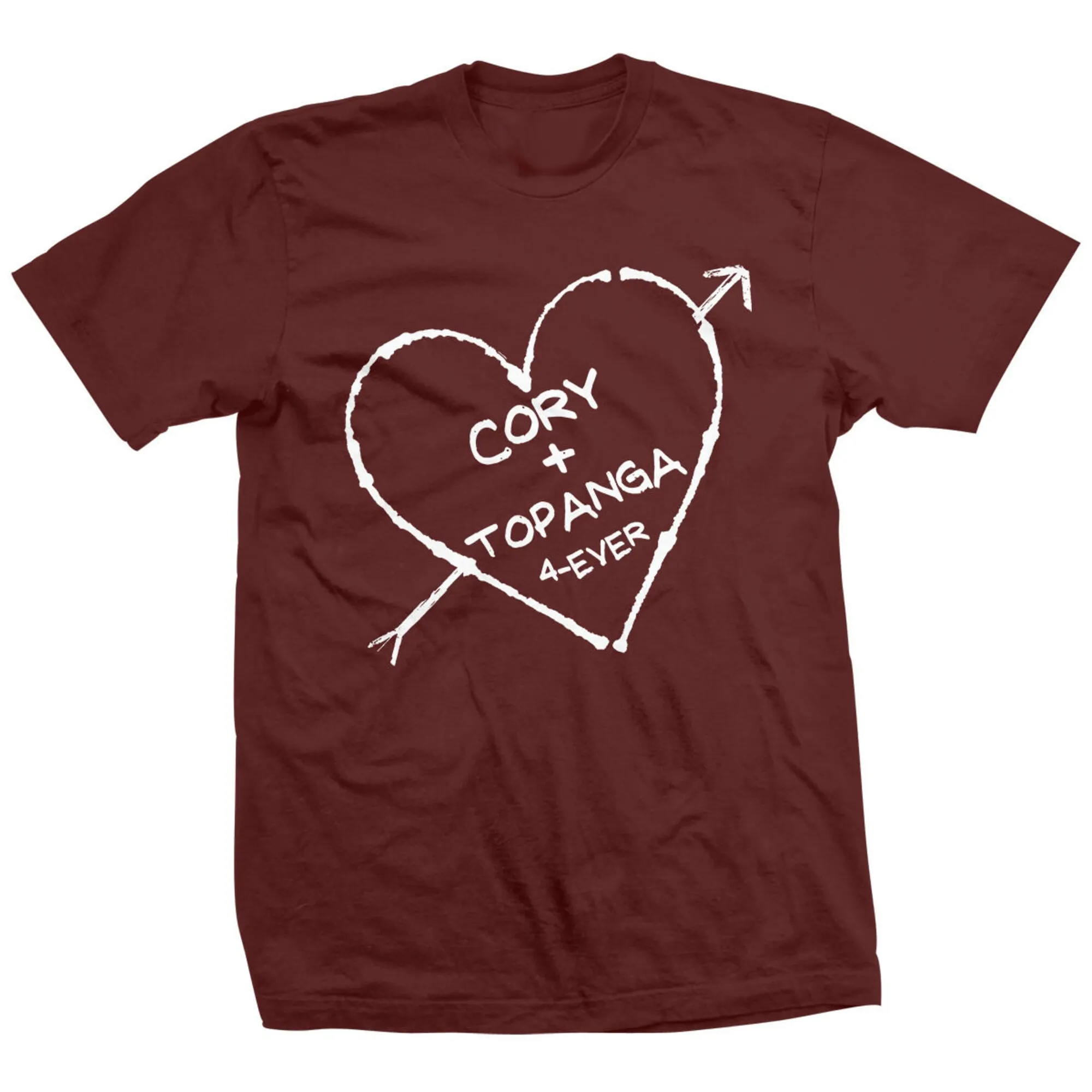 Cory + Topanga 4 Ever - Boy Meets World T-shirt