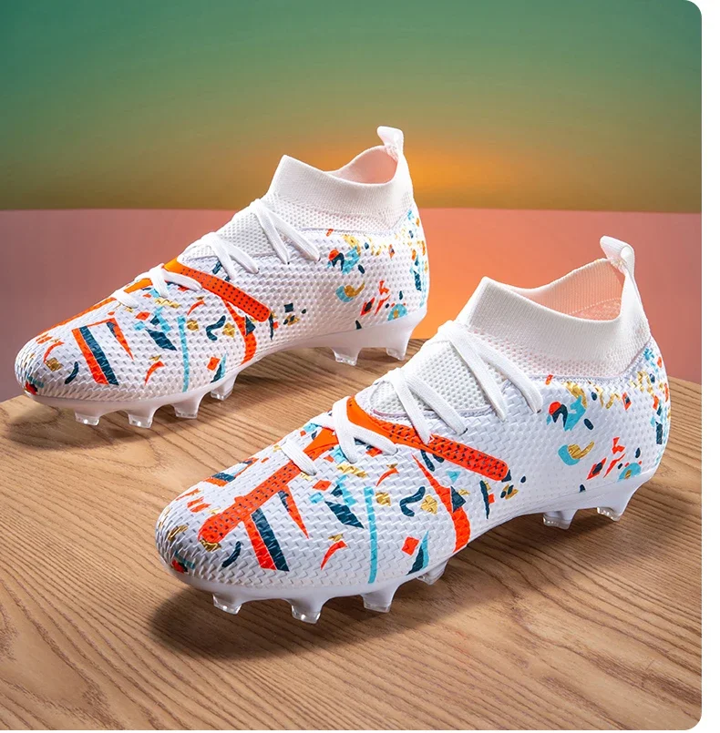 Neue Herren-Fußballschuhe Professionelle Outdoor-Sportschuhe Rutschfeste Trainingsschuhe Sneakers Rasen-Fußballstiefel Ultraleicht Unisex – Detail 18