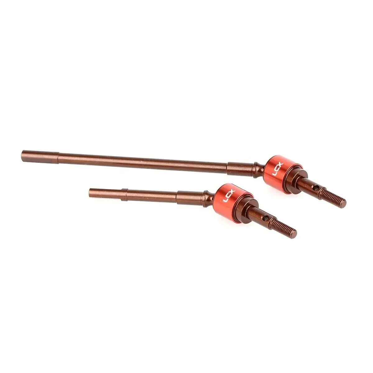 LCX Racing 1/6 RC Crawler รถเหล็ก AR90 เพลาเพลาหน้าไดรฟ์เพลาชุดสําหรับ Axial SCX6 อัพเกรดอะไหล่อุปกรณ์เสริม