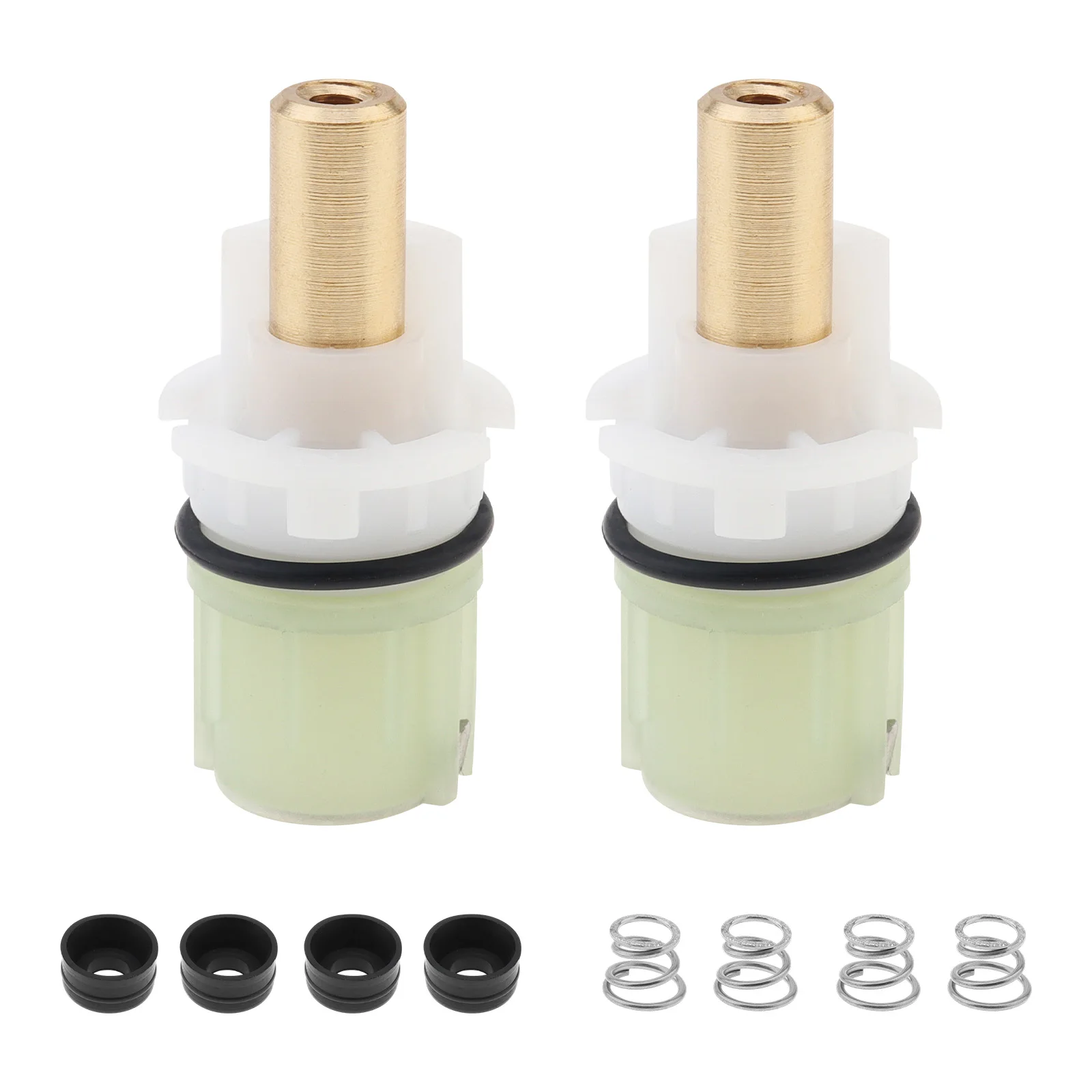 RP25513 Faucet Cartridge Repair Kit Faucet Stem Replacement Fit for Delta Two Handle Faucet Bathroom Shower Faucet Repair Kit