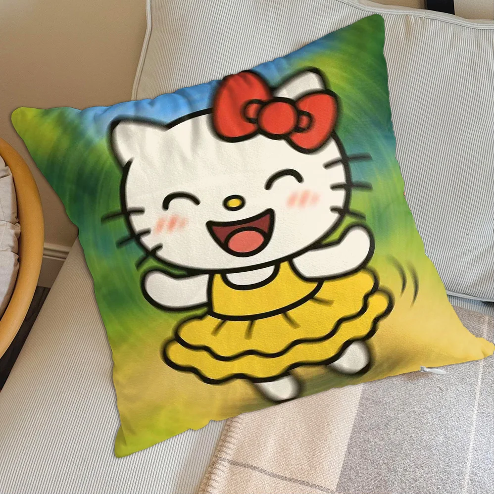 Kawaii H-Hellokityes كيس وسادة النوم سادات الزخرفية جديد عيد الميلاد الديكور 2026 وسادة الزينة ديكورات المنزل #4