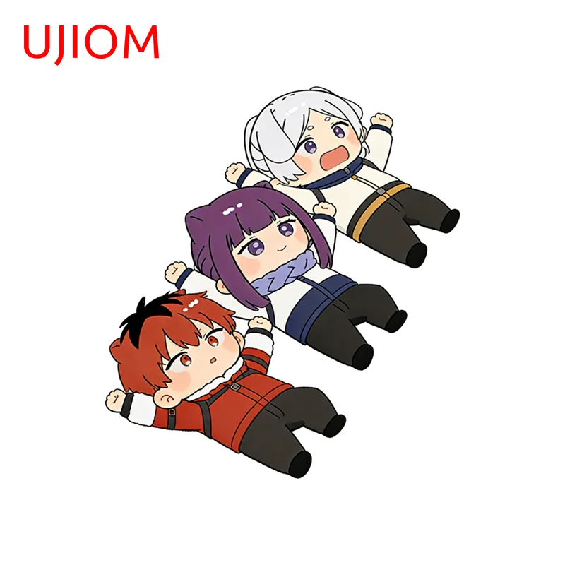 UJIOM Frieren Fern Lying Posture Graphics Wall Sticker Occlusion Scratch Adhesive Decal Suitable For Personality Wallpapers