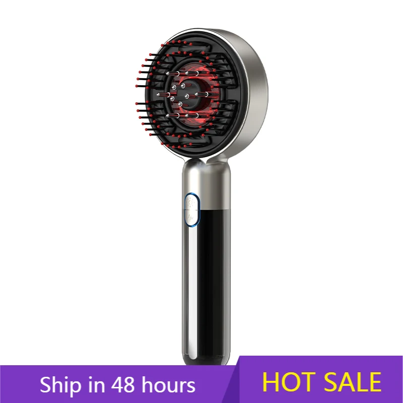 

YTYIN 2024 New Products Arrivals Oil Application Comb Massager Electric Massage Hair Growth Comb Scalp Massager Brush