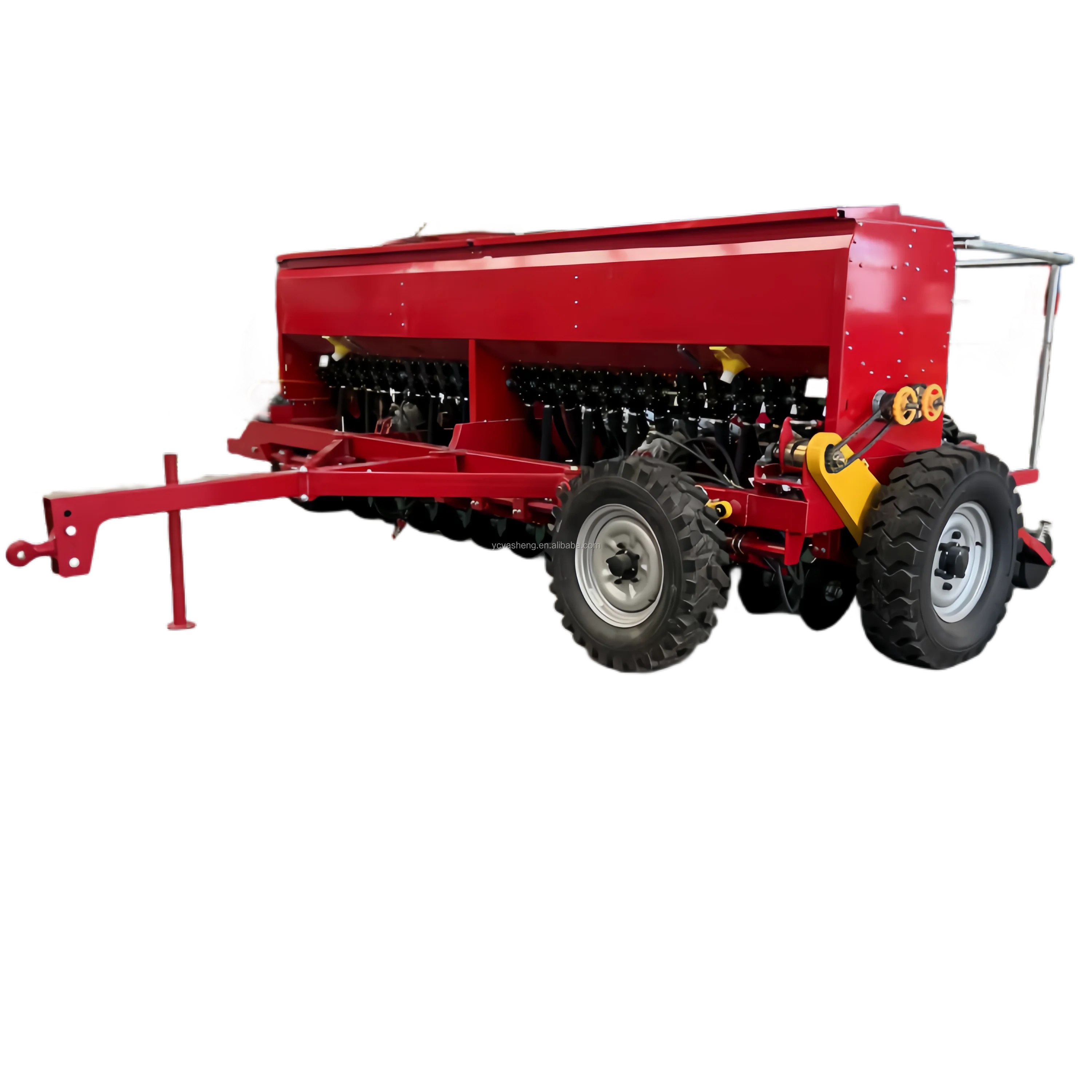 【HOT】Hot Sale Tractor Traction No-Till Agricultural Seeder Planter 24 Rows 15cm Spacing High Productivity Farm Use Wheat Rice Al