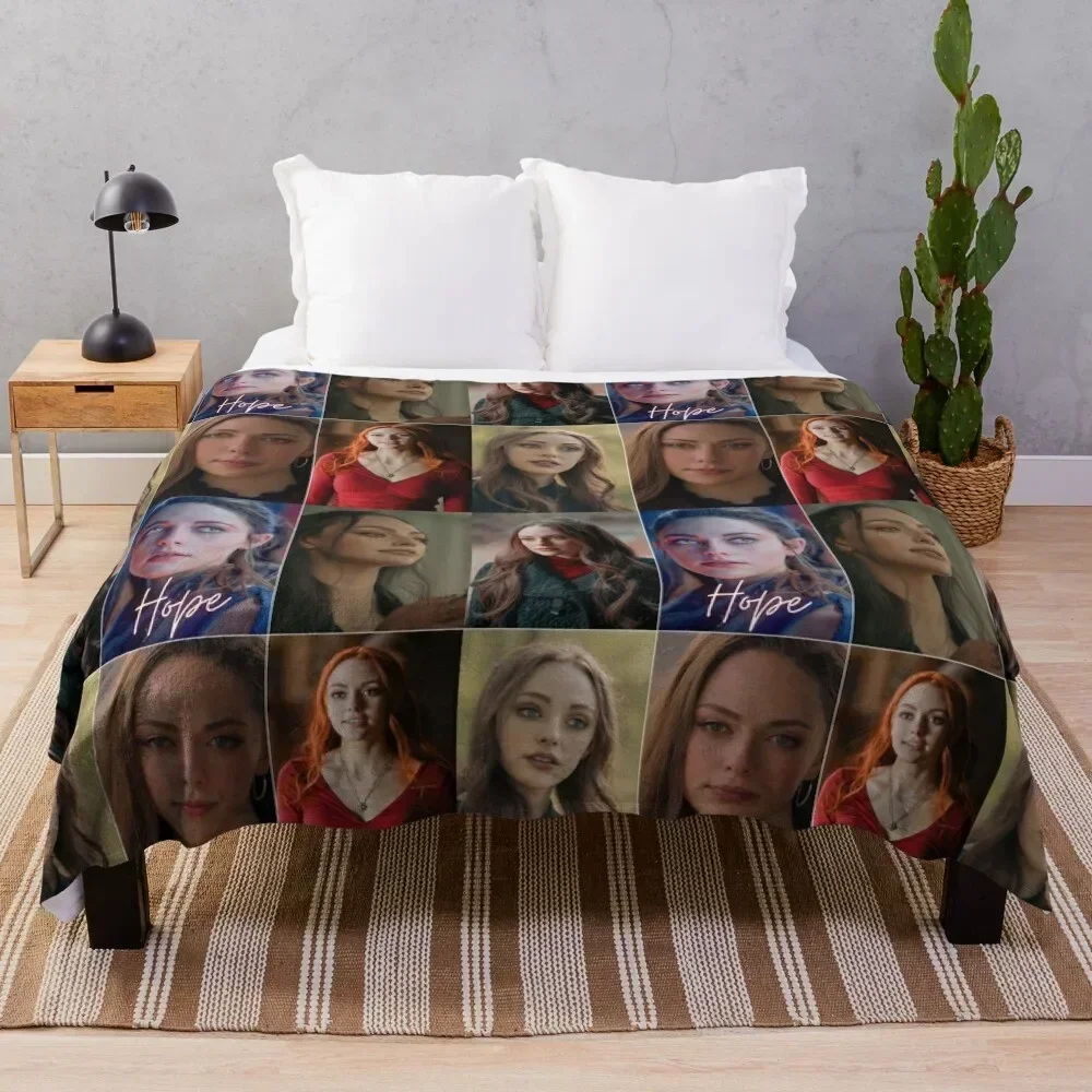 

hope Mikaelson Throw Blanket Lightweight Warm Blanket for Indoor Outdoor Use