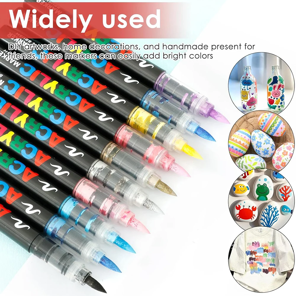 72 Colors Acrylic Markers Set  - Copic Marker Sketch 评论和价格