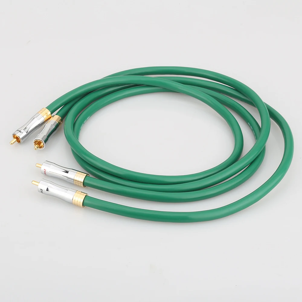 MCINTOSH 2328 99.998% Pure Copper HiFi Audio cable RCA interconnect cable Audiophile RCA TO RCA Audio Cable