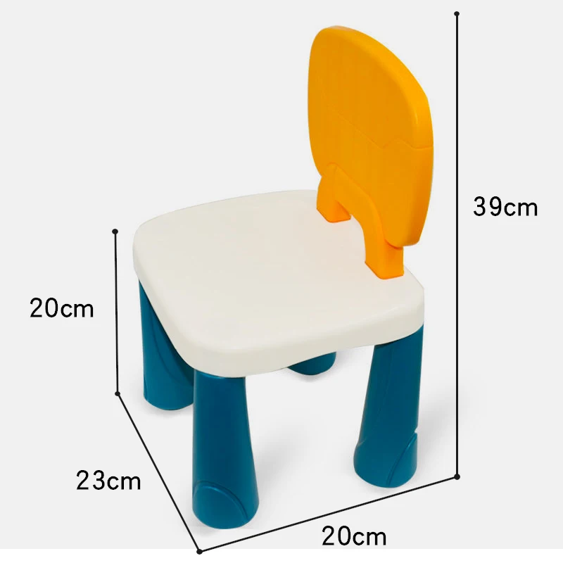 Children Chair Small Baby Chairs School Furniture Children's Stool Eating Growing Plastic Design Child Chaise Enfants Feeding LT