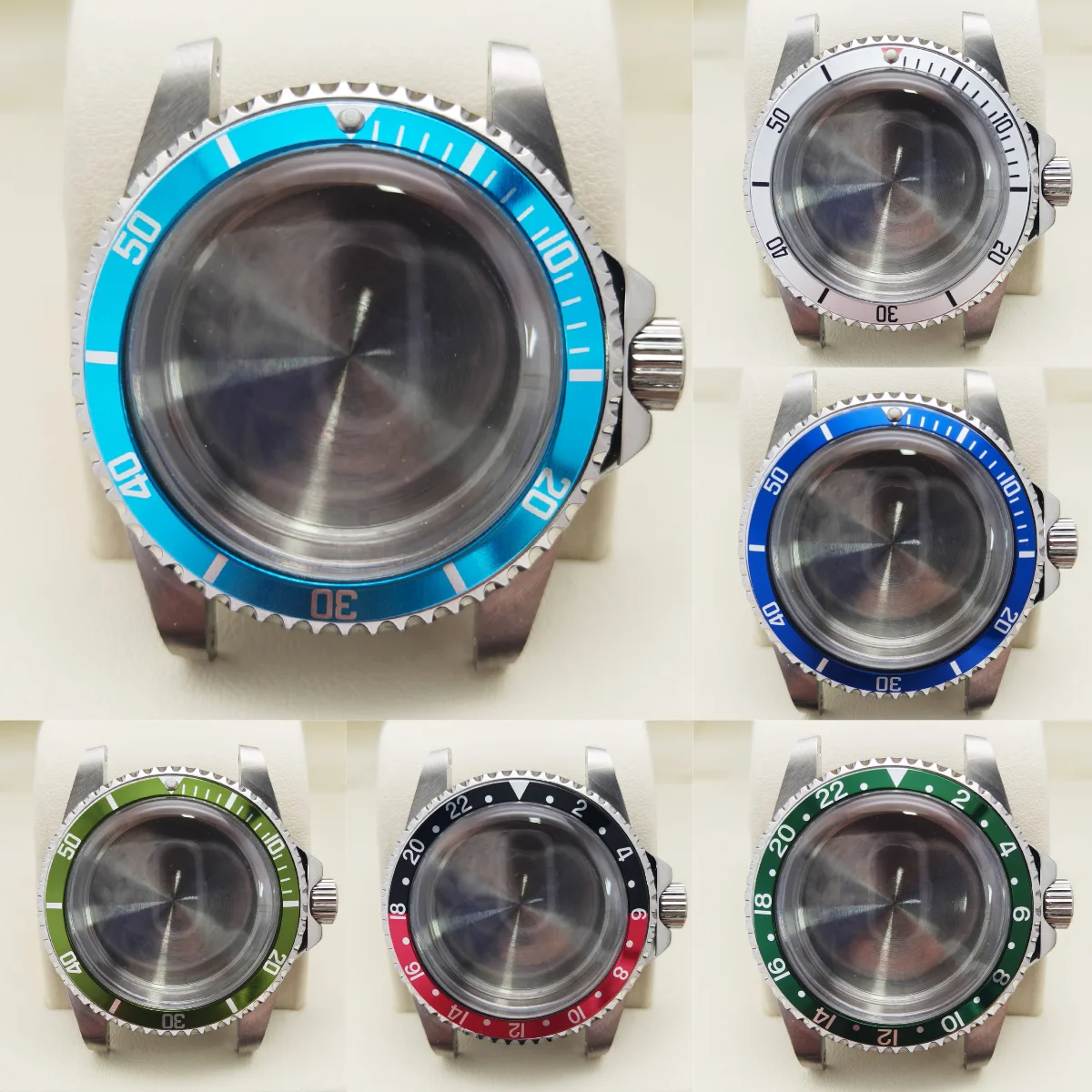 

Винтажный корпус часов NH35 39,5 мм, акриловое купольное стекло, для механизма NH35/NH36/NH38, циферблат, корпуса часов для дайвинга