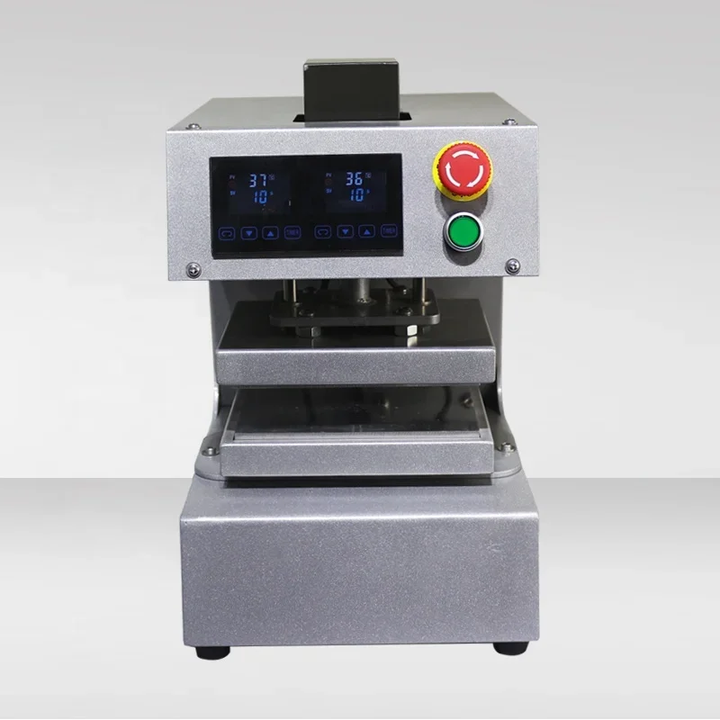 

Электрический термопресс с двойными нагревательными пластинами 12x12 см, давлением 5 тонн, профессиональный инструмент для термотрансфера логотипов