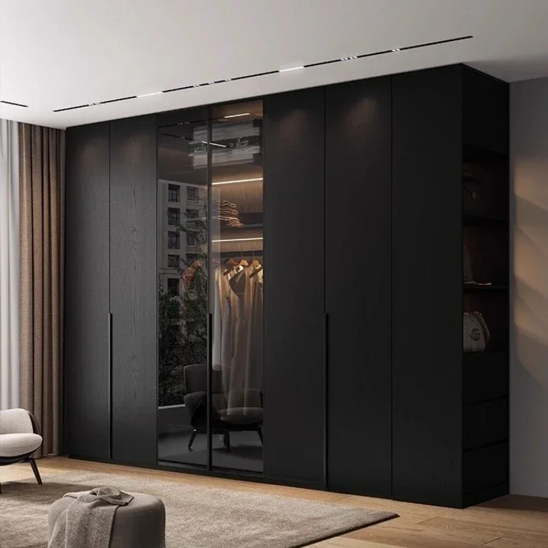 #Modern Clothes Closet Double Wardrobe Clothes Wardrobes Bedroom Furniture Storage Cabinet Organizer Furniture Dressing Rooms