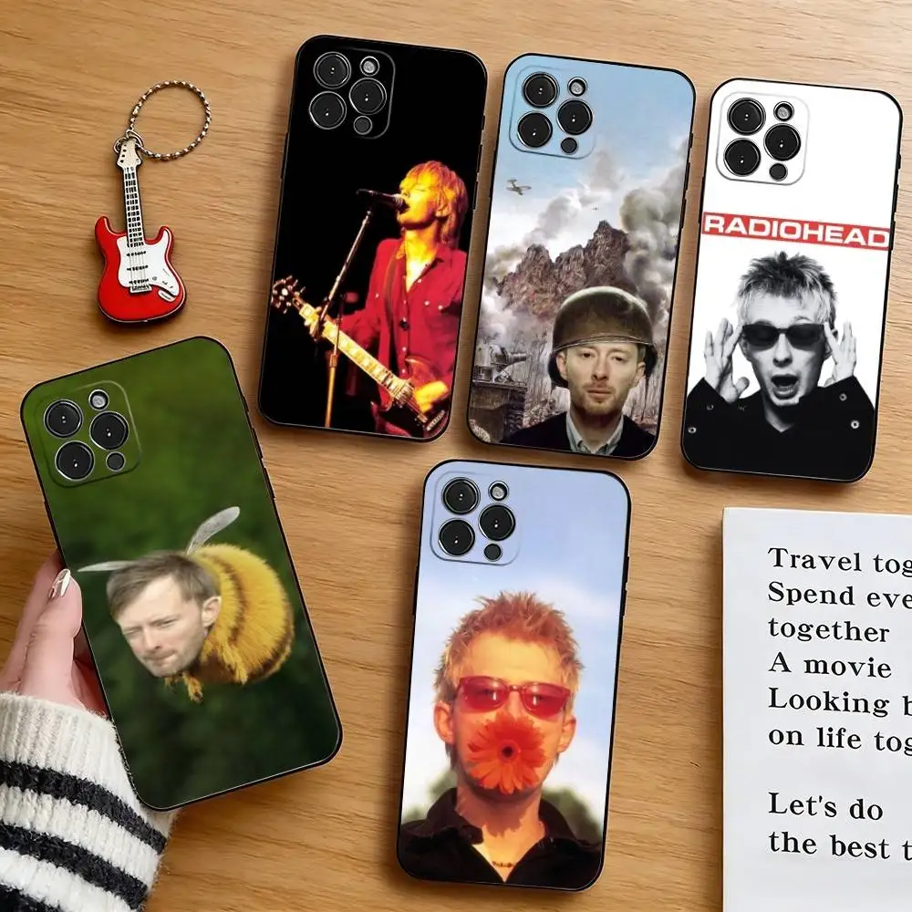

T-Thom Y-Yorke RADIOHEAD Phone Case For iPhone 17, 16,15,14,13,12,11 Plus,Pro Max, Others Soft Black Cover