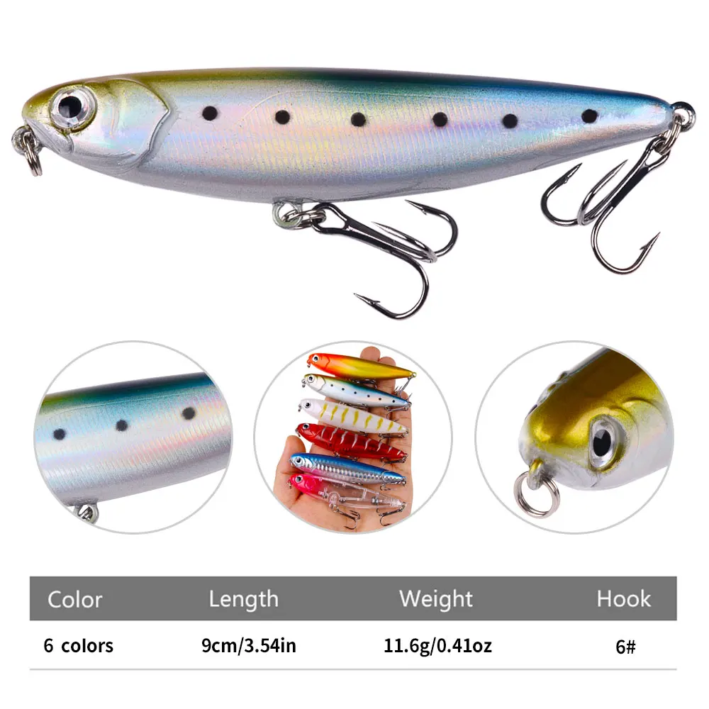 Señuelo Lápiz Jerkbait 9cm 11,6g – Para lubina, lucio y perca - imagen 4