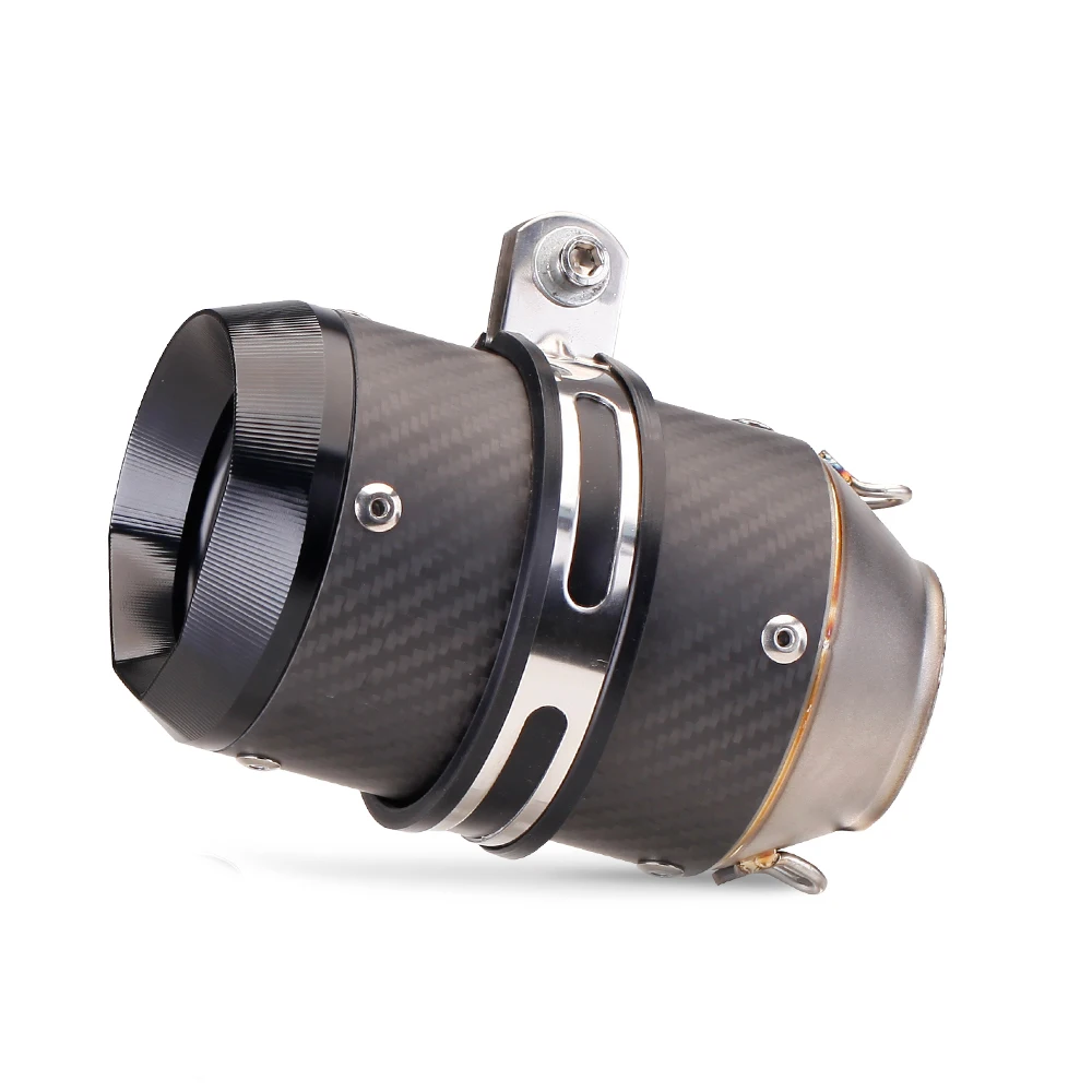 790 890 R3 Z900 MT15 CBR500 51 мм универсальная трубка на входе из углеродного волокна