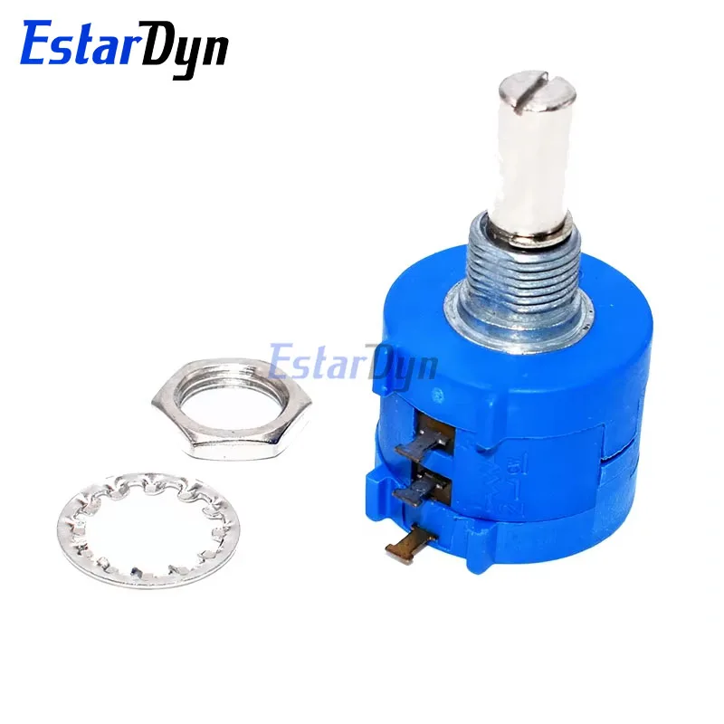 3590S Multiturn Potentiometer 500 1K 2K 5K 10K 20K 50K 100K ohm Potentiometer Adjustable Resistor 3590 102 202 502 103