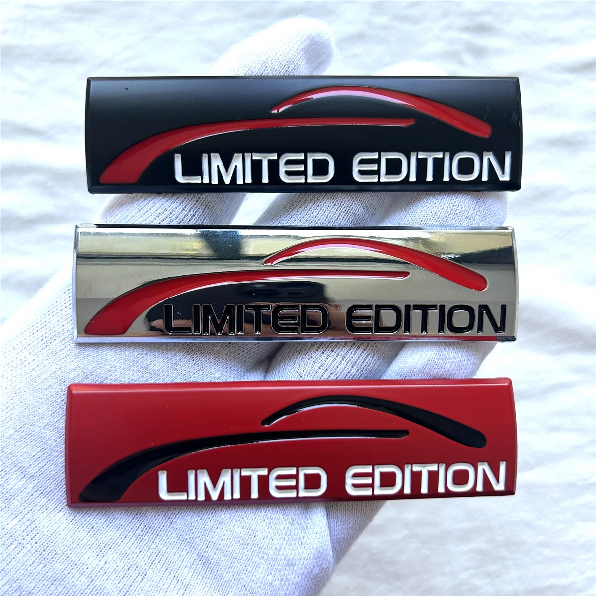 

Creative Metal Badge Car Sticker Chrome Limited Edition Emblem Decor Decal for BMW Audi Honda Opel Lada Toyota Chevrolet Hyundai