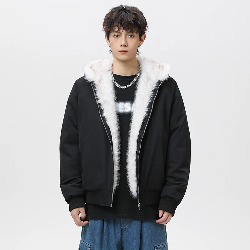 

Men's Fashion Brand Camouflage Padded Mountain Eagle Full Collar Hooded Winter Coat