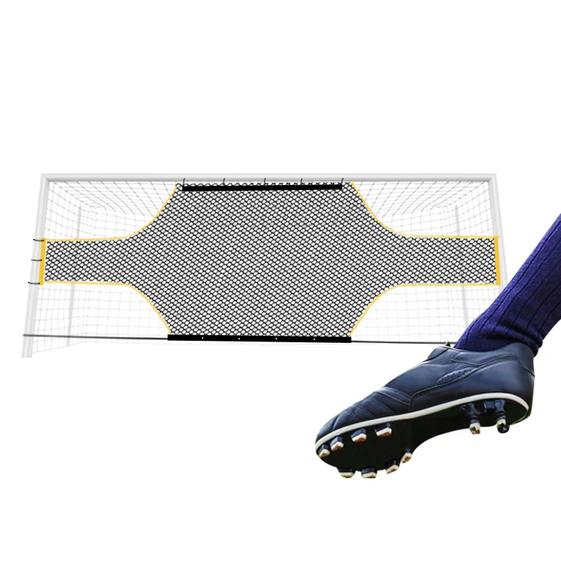 Football Hitting Soccer Shooting Goal Target Net Football Training Practice Gate Net for 11 Players 7 Players 5 Players