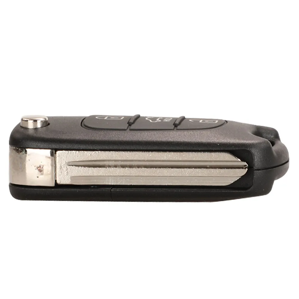 

Jingyuqin 3 кнопки складной пульт дистанционного управления чехол для ключей от машины 433 МГц ID46 чип для Hyundai Elantra/Sonata/Avante