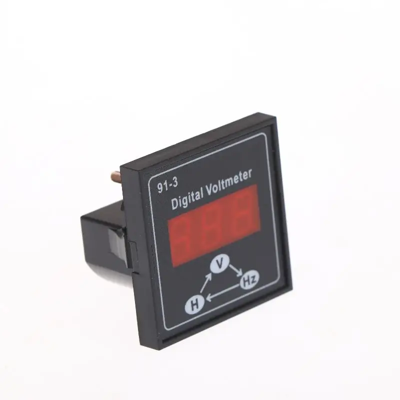 Hot Sale 91-3 Digital Voltmeter For Generator Single Phase 3 Phase Voltage Meter Digital Display Current Meter With LED Display