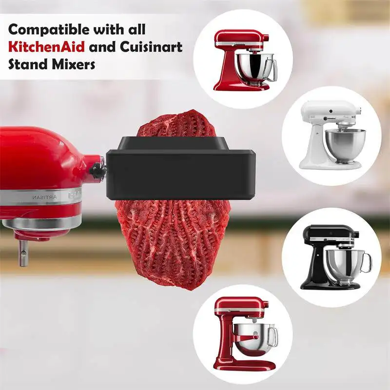 Meat tenderizer with stainless steel gear