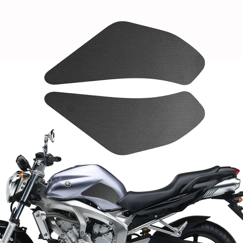 

For Yamaha FZ6 Fazer N S 2004 to 2009 Raised Dot Pattern Anti Slip Fuel Tank Grips
