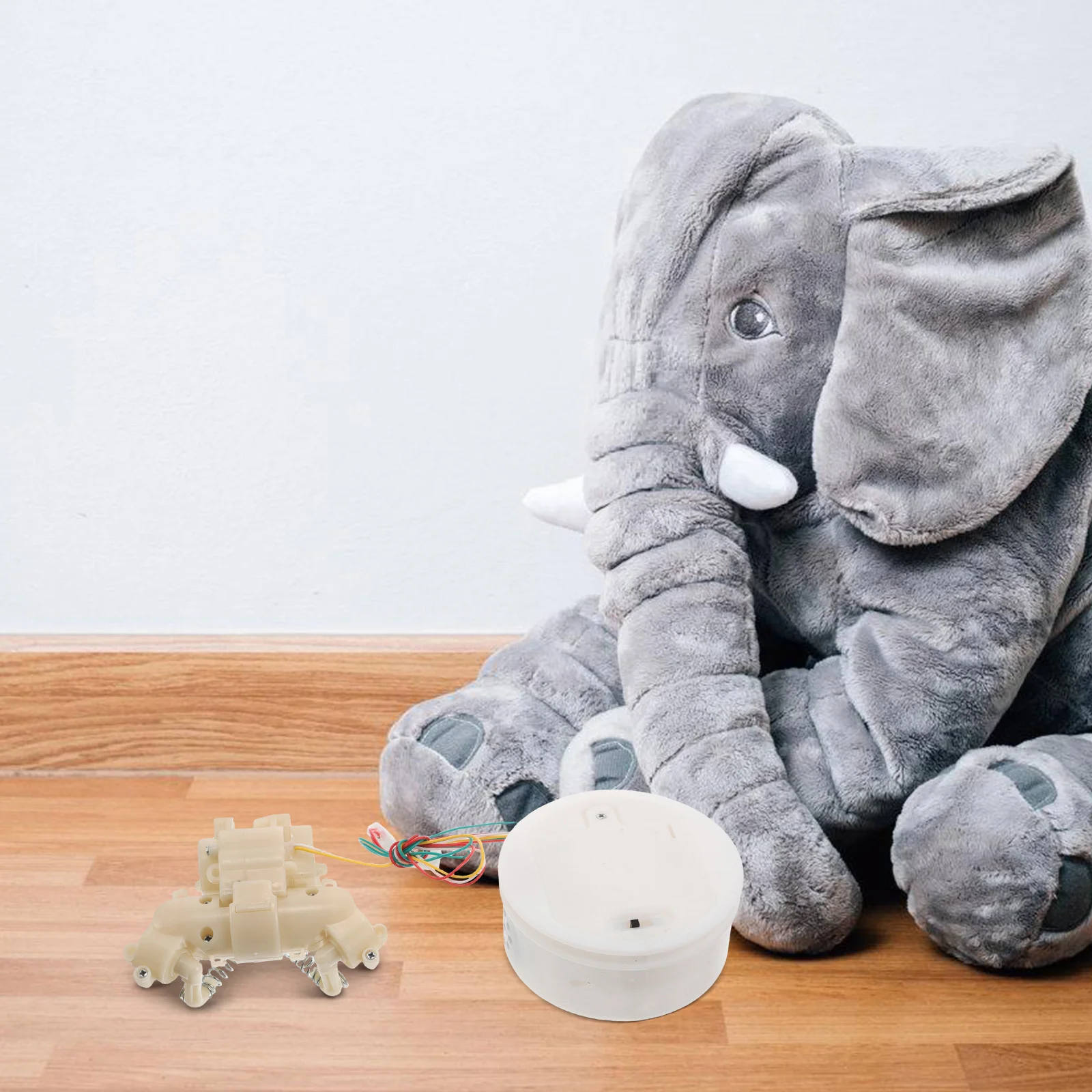 

Electric Movement Interactive Beige Talking Pet Parts Musical Walking Elephant Movement Talking Elephant Mechanism