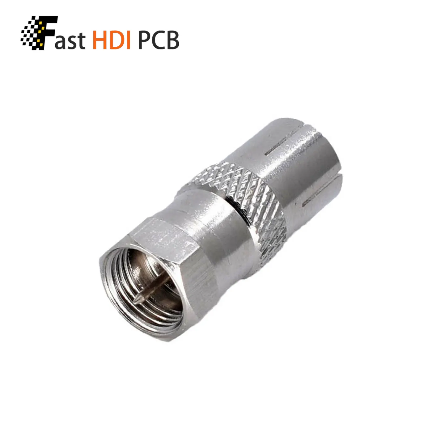 F Male to TV9.5 Female Adapter F to RF Connector for Set Top Box Cable TV Antenna Satellite Receiver Coaxial Copper