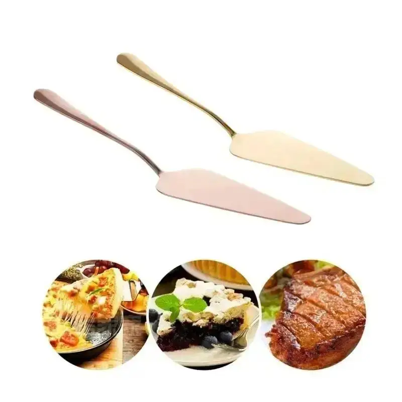 Colorful Stainless Steel Cake & Pie Server – Multi-Use Cutting & Serving Tool 5