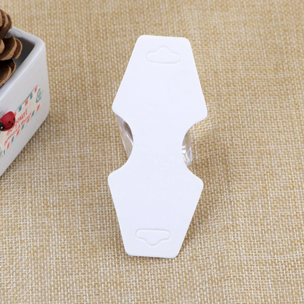 

Paper Card Display For Jewelry Necklace Earring Packaging Supplies Craft Holder Storage Tags Accessories Party Favors