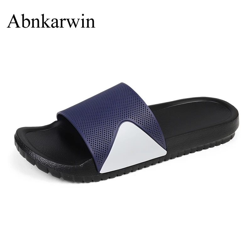 Plus Big Size 49 50 51 52 Men Rubber Slippers Slides Indoor Outdoor Beach Summer Casual Shoes Lightweight Soft Pantuflas Hombre