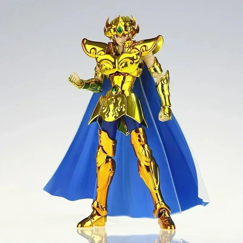 In Stock CS Model Saint Seiya Myth Cloth EX 2.0 Lion/Leo Aiolia with Phoenix IKKI Head Gold Knights Zodiac Anime Action Figure