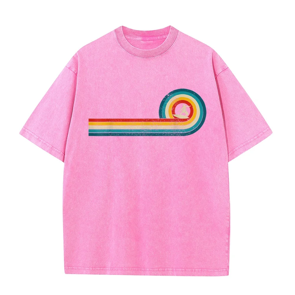 Surfer Gift Vintage Wave Retro Surfing Surf Beach T-Shirt Freeshippings Items 한국인 Playeras Para Hombres Idea For Son Humor