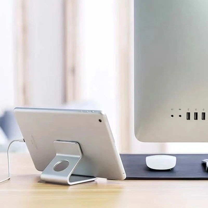 데스크탑 휴대 전화 스탠드 모든 스마트 폰용 범용 태블릿 도크 ForiPhone ForXiaomi ForiPad ForSamung Galaxy Tab 라이브 마운트