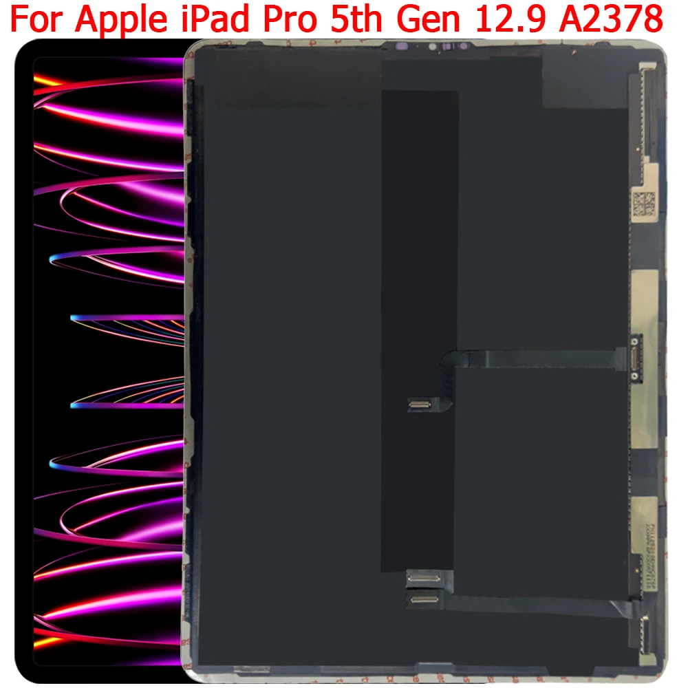 

New Original For Apple iPad Pro 5th Gen LCD Display Touch Screen 12.9" iPad Pro 12.9 2021 A2378 A2379 A2461 LCD Screen Parts