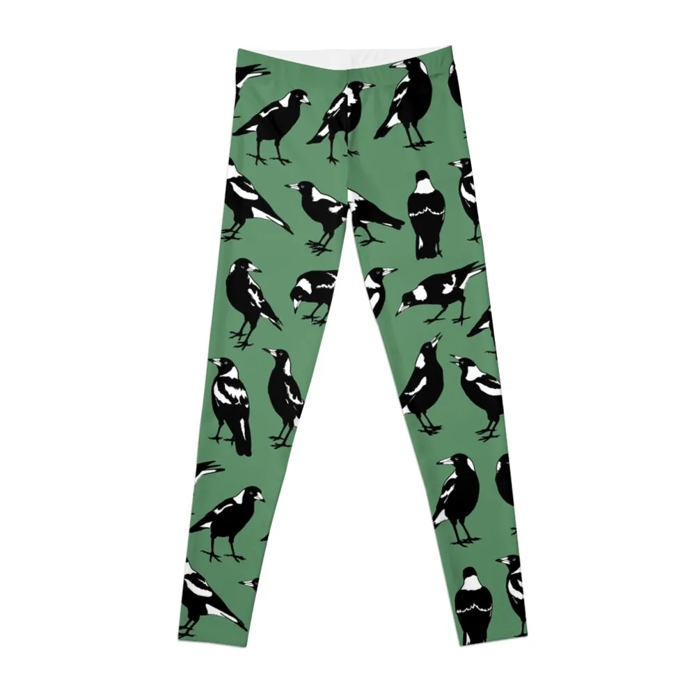 

AUSTRALIAN MAGPIES - tee shirts, other apparel & homewares Leggings flared joggers for gym womans Womens Leggings