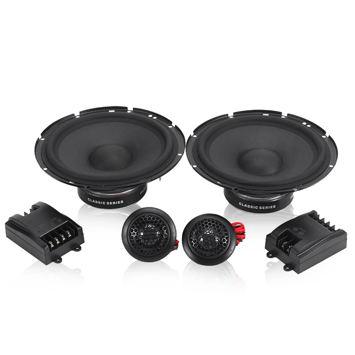 Zeming Audio YS-65201 Good Sound Quality 2 Way 6.5 Inch Woofer Speaker Car Components Speakers System Set for Car Audio