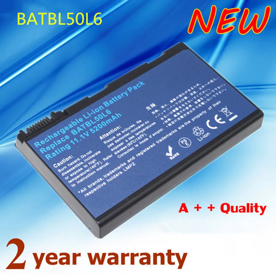 

BATBL50L6 Laptop Battery for Acer BATBL50L4 BATCL50L6 BATBL50L8H 2450 2490 4200 4230 4260 4280 5210 5510