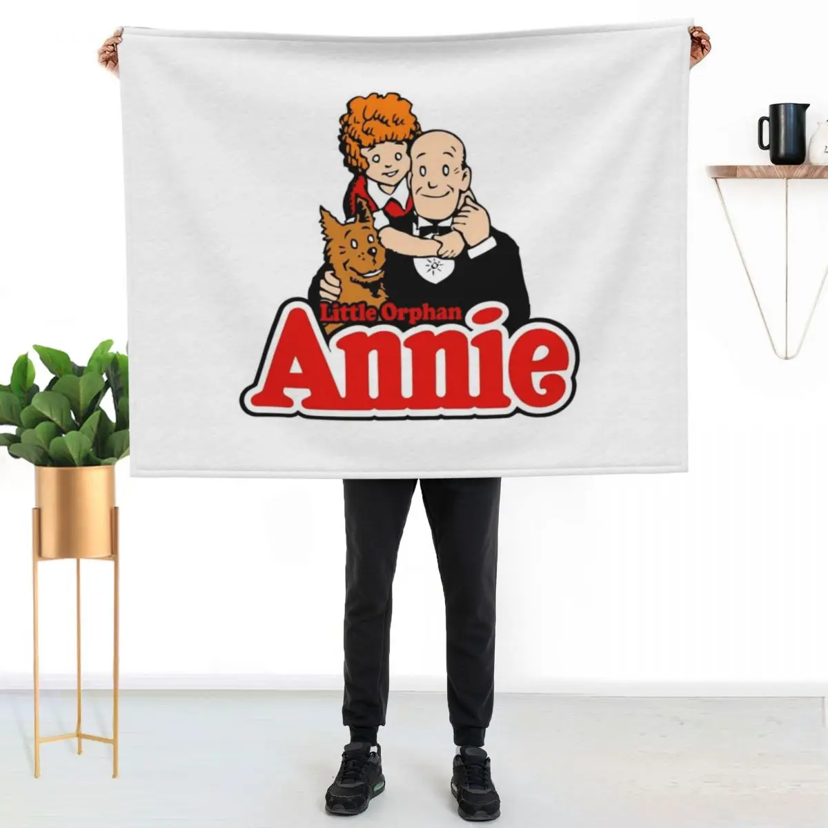 Little Orphan Annie Throw Blanket sofa bed blankets and throws Bed covers For Sofa Thin Multi-Purpose Decorative Sofas Blankets