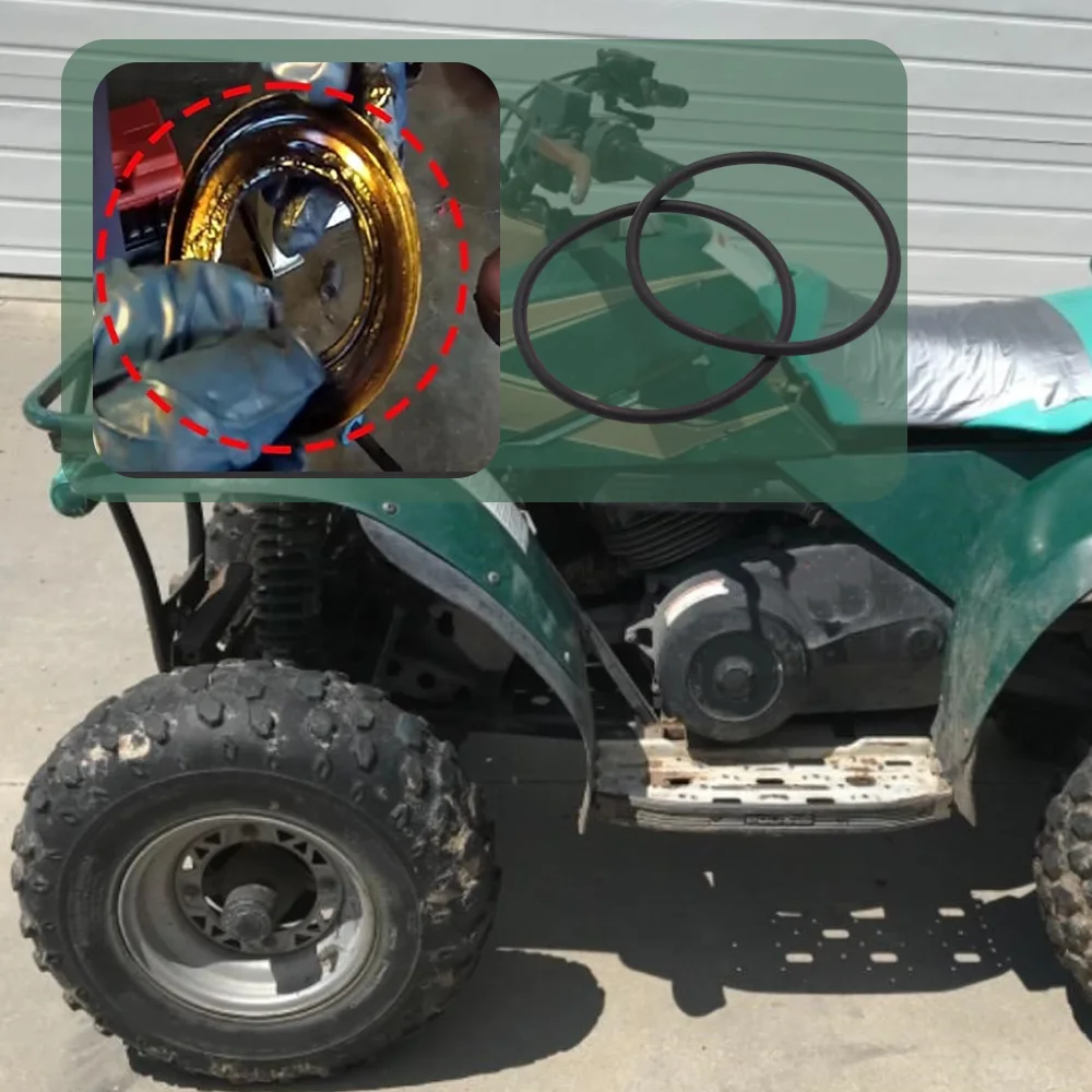 

2 шт., колпачок втулки переднего колеса, уплотнительное кольцо для Polaris 300 Big Boss Magnum Ranger Scrambler Sportsman Worker Xpedition Xplorer 5410470