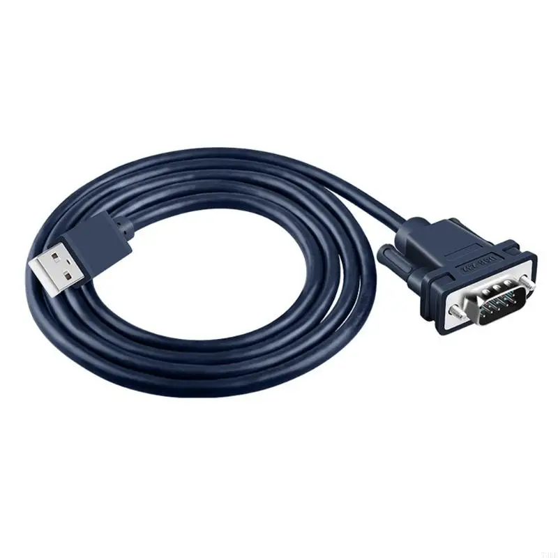 T3EE JH-LINK USB to DB9 RS232 Male Serial Data Cable Adapter USB COM Port DB9 Pin Cable RS232 for Windows 7 8 10 XP 1.2m