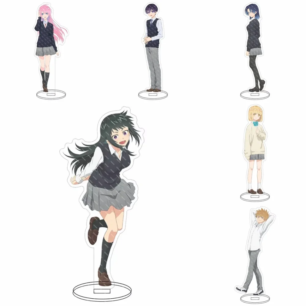15CM Shikimori's Not Just a Cutie Acrylic Keychain Cosplay Q Version Characters Ornament Accessories Goods Collection Gifts