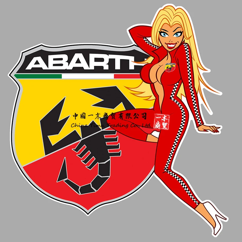 

Hololive наклейка для верхней левой Резиновой полосы Abarth левая шпилька Пакистан