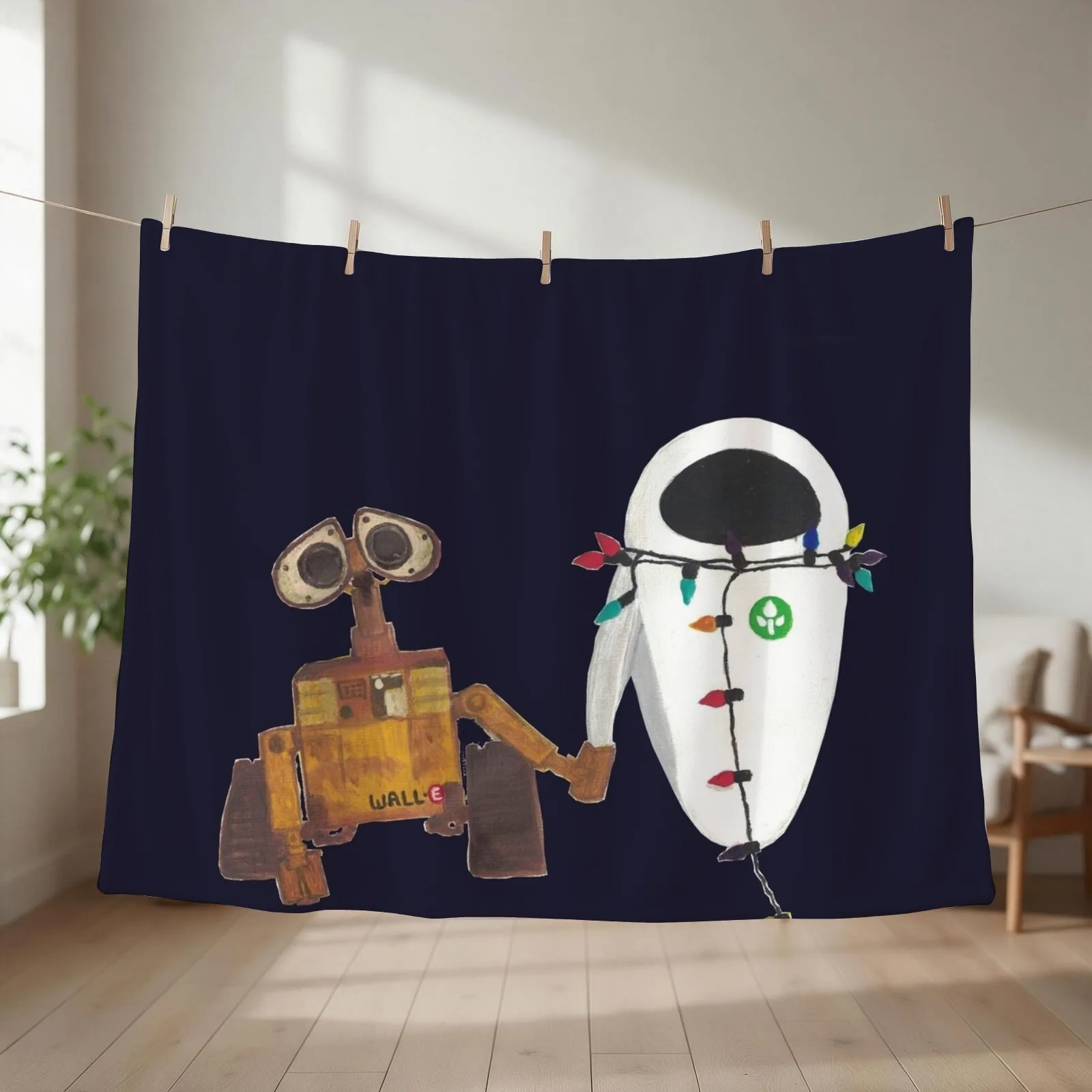 First Date Throw Blanket Luxury Designer Flannel Fabric Plaid on the sofa Cute Plaid Blankets