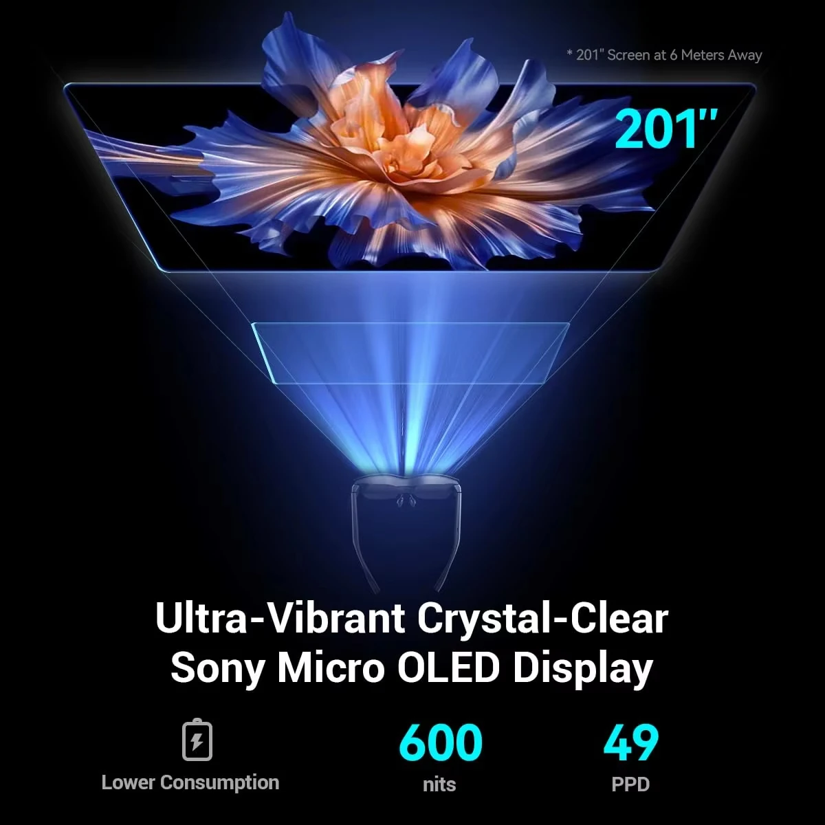 RayNeo Air 2 XR-Brille 201 Zoll Micro OLED 120 Hz 3D HD AR Smart Glasses Private Cinema VS XREAL Air 2 Wireless Portable