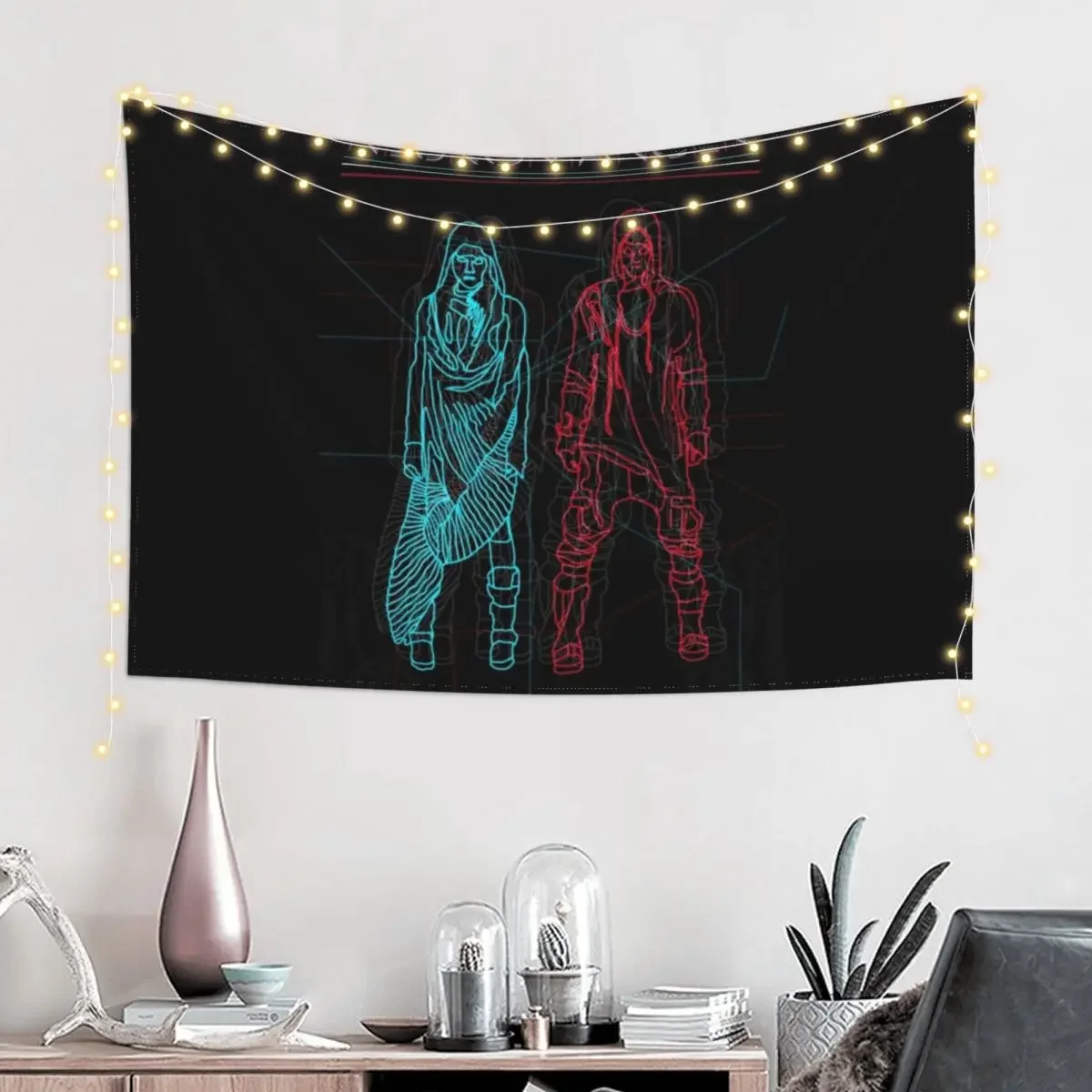 NEUROMANCER ЫЗЦ 4060 Tapestry Decoration Bedroom Cute Room Decor Home Decor Aesthetic Wall Coverings Tapestry