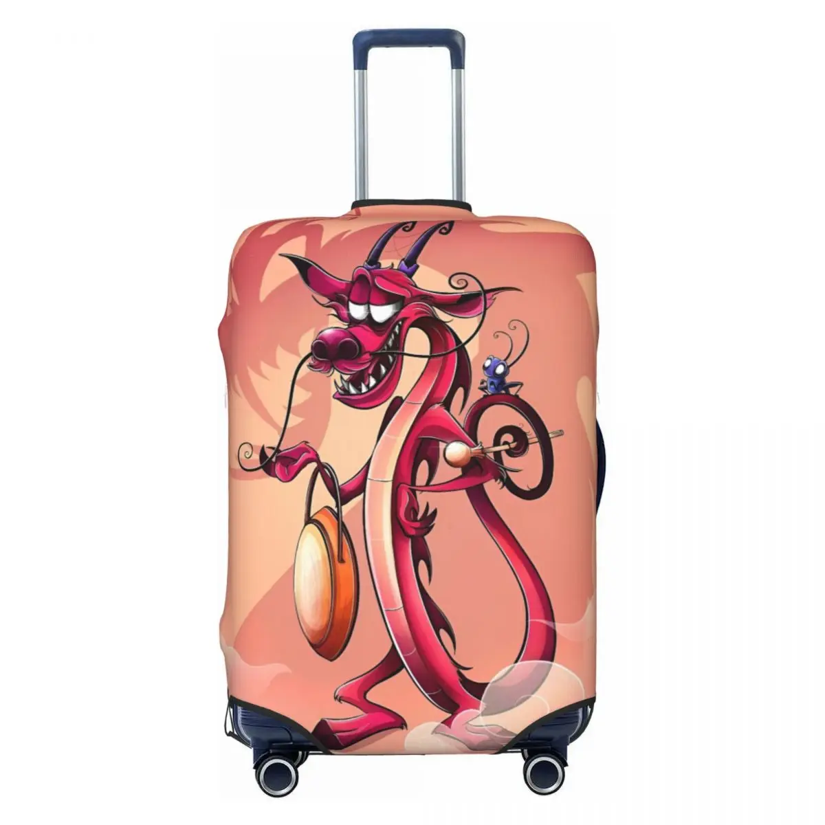 

Custom M-Mulanes Mangas Travel Luggage Cover Dust Proof Hot Suitcase Cover Protector Fit 18-32 Inch