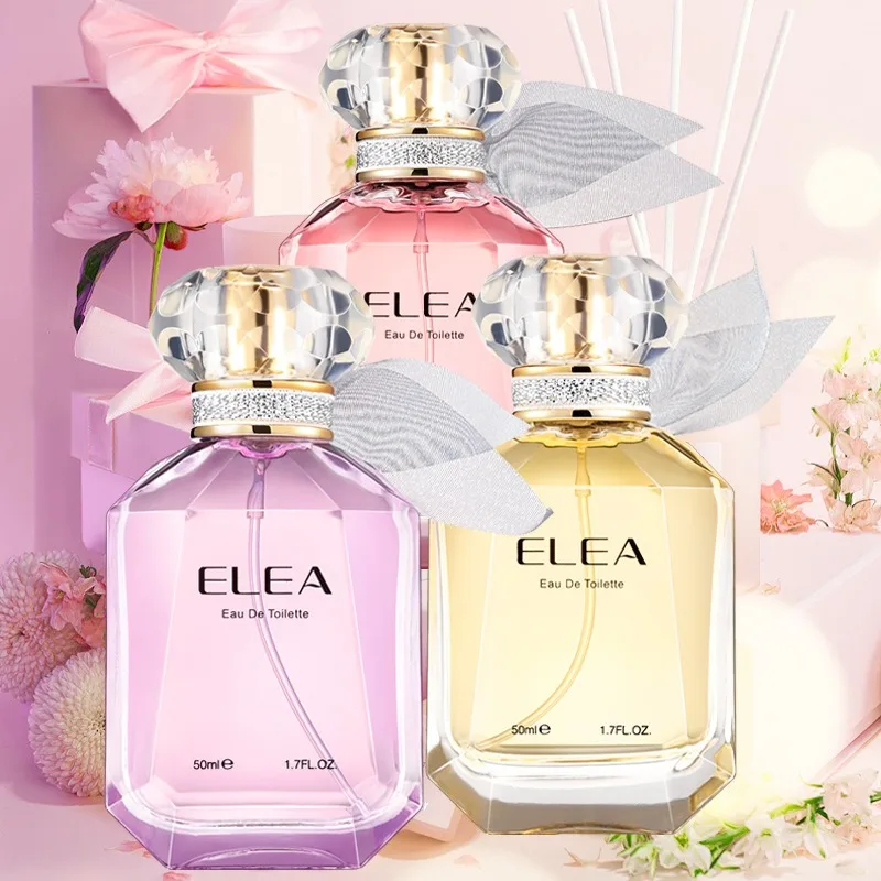 Fashion Brand Women Lasting Fragrance Body Spray Perfume Floral Scent Pheromone Eau De Parfum Premium Cologne 50ml Parfumeur