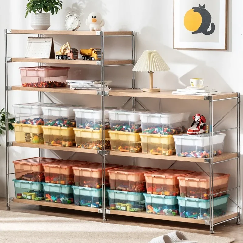 Children Toy Storage Organizer Jigsaw Puzzle Sorting Container Building Block Parts Plasitc Storage Box Kid Room Toy Organizer