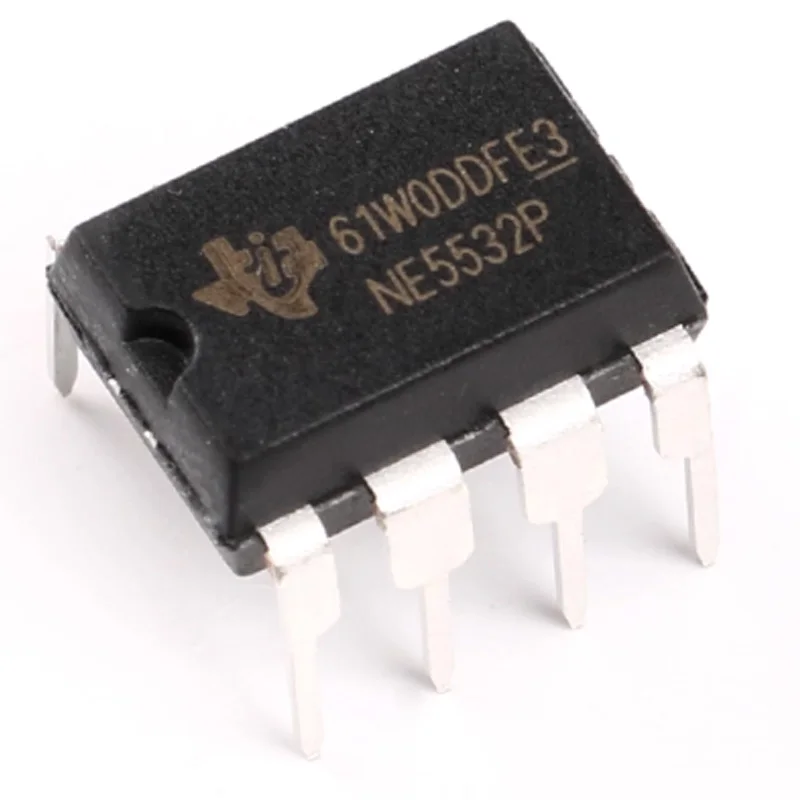 

100 Pieces of Brand New Original Ne5532P Dip-8 Low-Noise Dual-Channel Operational Amplifier Ic Chips